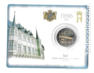 Euros: LUXEMBURGO 2016. COINCARD 2 EUROS. 50 A&Ntilde;OS DEL PUENTE DE LA GD&ordf; CARLOTA.