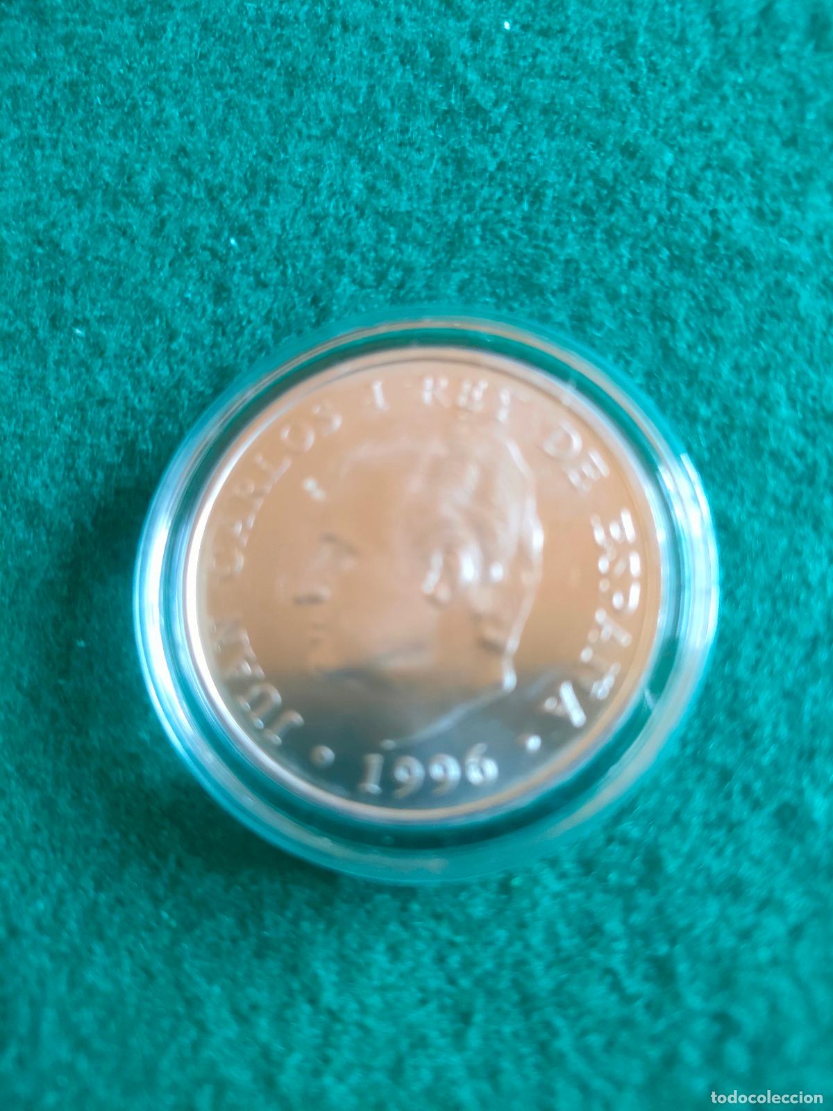 Euros: MONEDA DE PLATA DE 2000 PTAS DE 1996