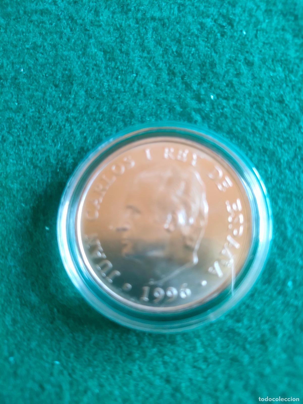 Euros: MONEDA DE PLATA DE 2000 PTAS DE 1996