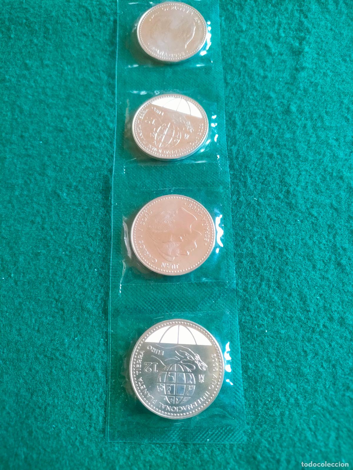 Euros: 4 MONEDAS DE PLATA DE 12 EUROS DE 2006