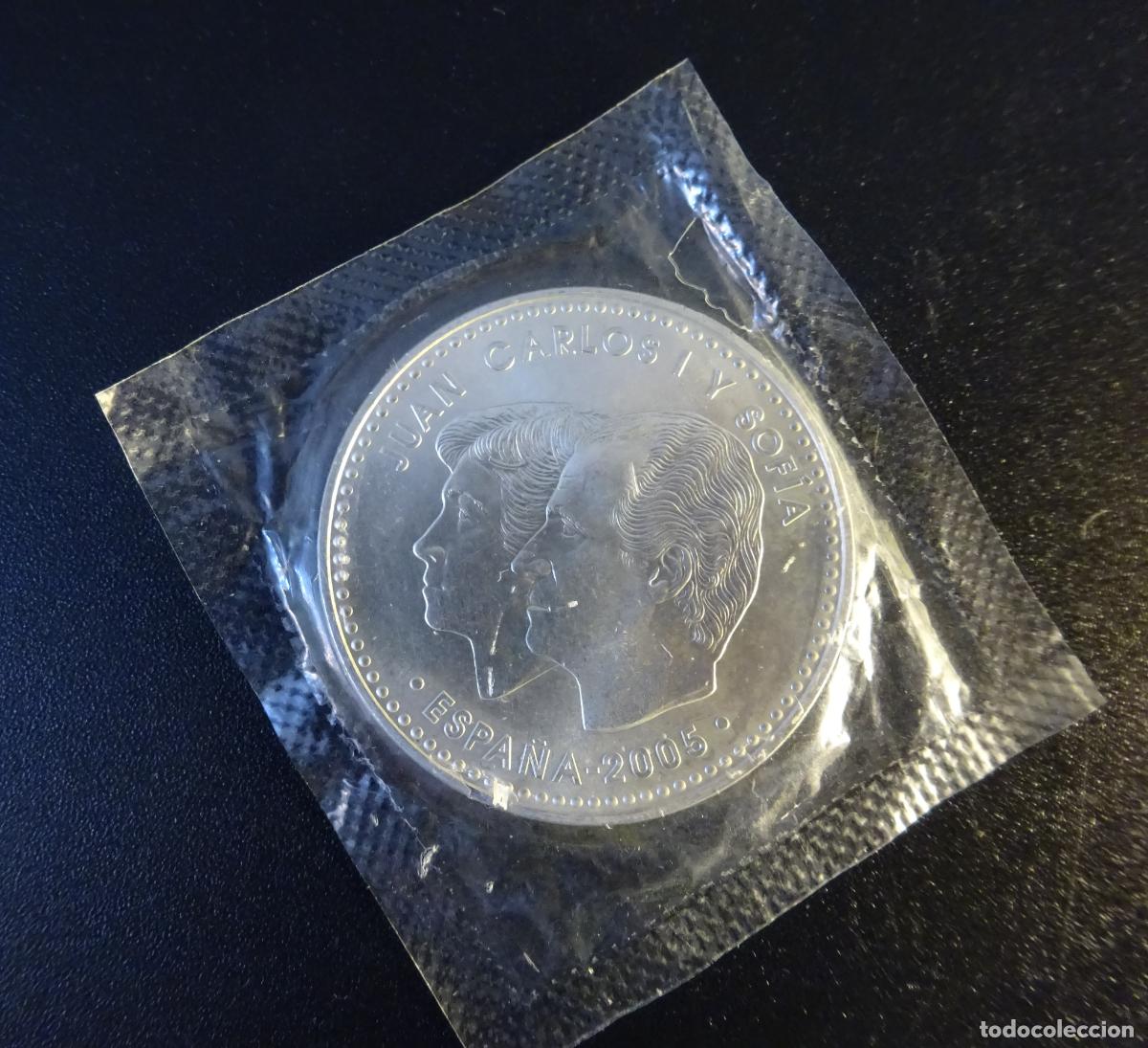Euros: ESPA&Ntilde;A 12 EURO PLATA 2005 IV CENTENARIO PRIMERA EDICI&Oacute;N DE EL QUIJOTE. EN BOLSA FNMT