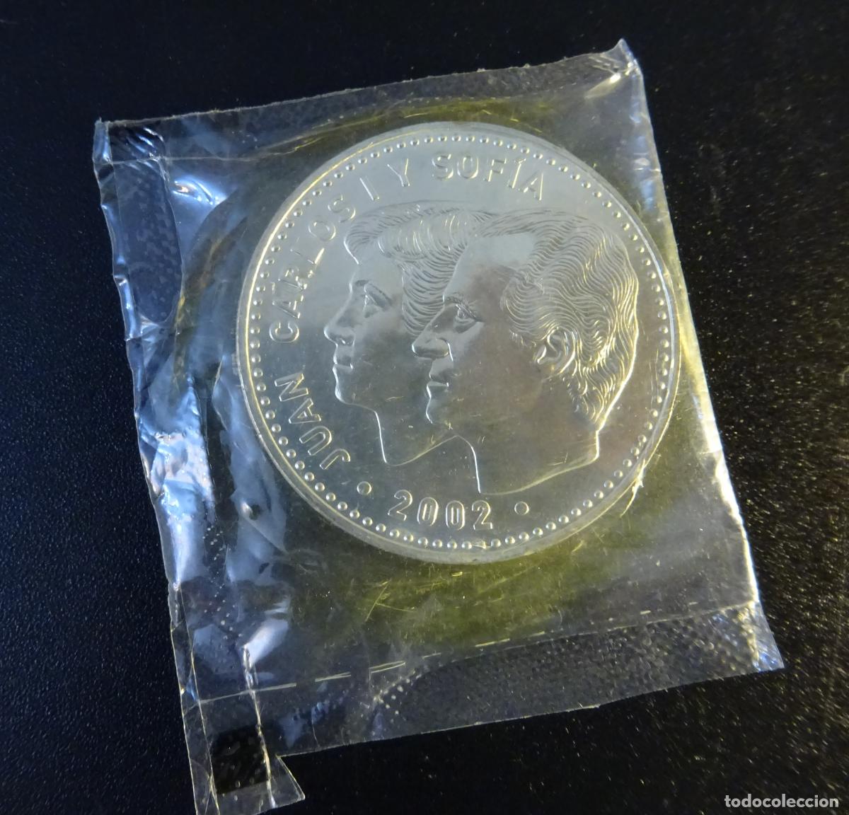 Euros: ESPA&Ntilde;A 12 EURO PLATA 2002 PRESIDENCIA DE LA UNI&Oacute;N EUROPEA. EN BOLSA FNMT