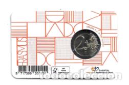 Euros: HOLANDA 2022. COINCARD DE 2 &euro; DEL ERASMUS. - Foto 2