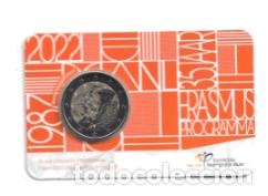 Euros: HOLANDA 2022. COINCARD DE 2 &euro; DEL ERASMUS.