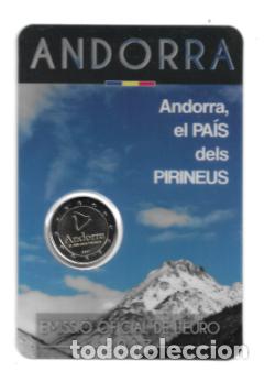 Euros: ANDORRA 2017. COINCARD DE 2 &euro; DE ANDORRA, EL PAIS E LOS PIRINEOS.