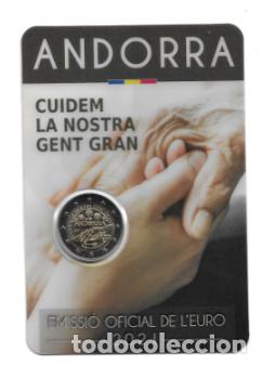 Euros: ANDORRA 2021. CONCARD DE 2 &euro; DE CUIDEMOS A NUESTRA GENTE.