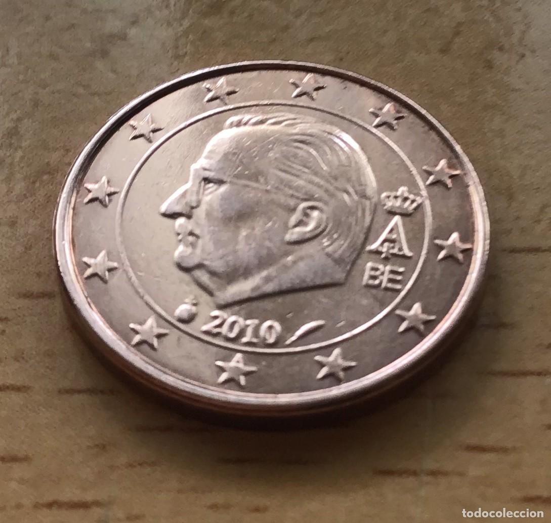 Euros: 1 c&eacute;ntimo de euro de B&eacute;lgica. A&ntilde;o 2010
