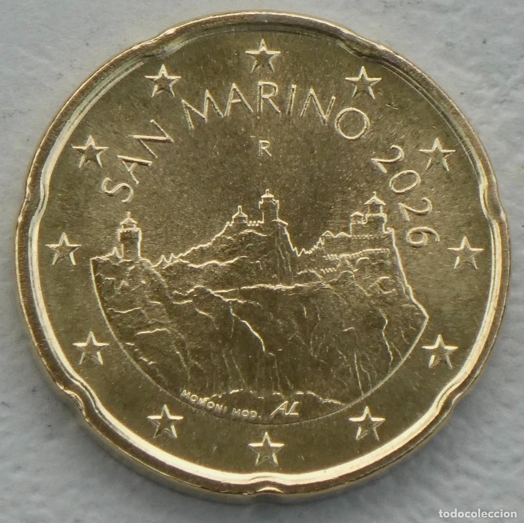 Euros: MONEDA 50 CTS SAN MARINO 2026 - SIN CIRCULAR