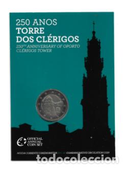 Euros: PORTUGAL 2013. COINCARD DE 2 &euro; DEDICADOS A LA TORRE DE LOS CLERIGOS.