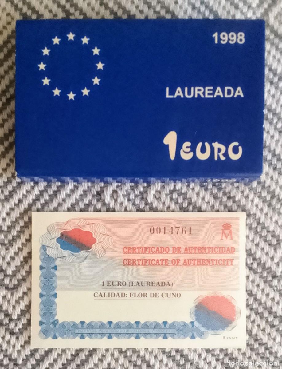 Euros: UN EURO LAUREADA. 1998