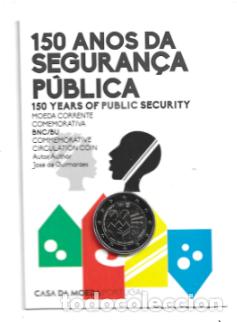 Euros: PORTUGAL 2017. COINCARD DE 2 &euro; DEDICADO AL 150 A&Ntilde;OS DE LA SEGURIDAD PUBLICA.