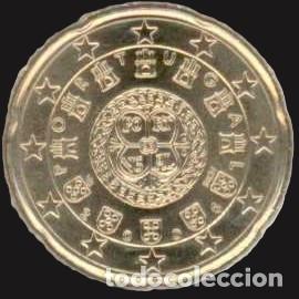 Euros: Portugal 20 cent 2006 Uncirculated UNC