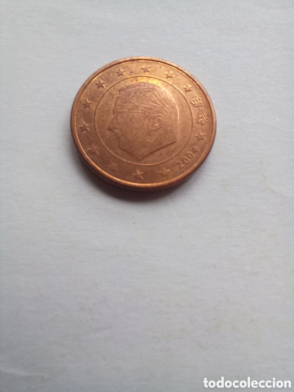 Euros: MONEDA 1 C&Eacute;NTIMO DE EURO B&Eacute;LGICA - A&Ntilde;O 2004 (REY ALBERTO II)