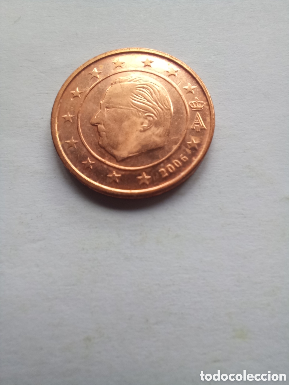 Euros: MONEDA 2 C&Eacute;NTIMOS DE EURO B&Eacute;LGICA - A&Ntilde;O 2006 (REY ALBERTO II)