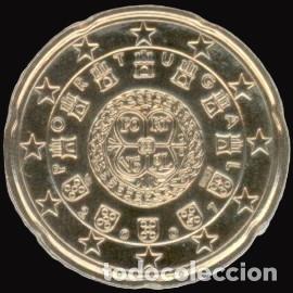 Euros: Portugal 20 cent 2007 Uncirculated UNC