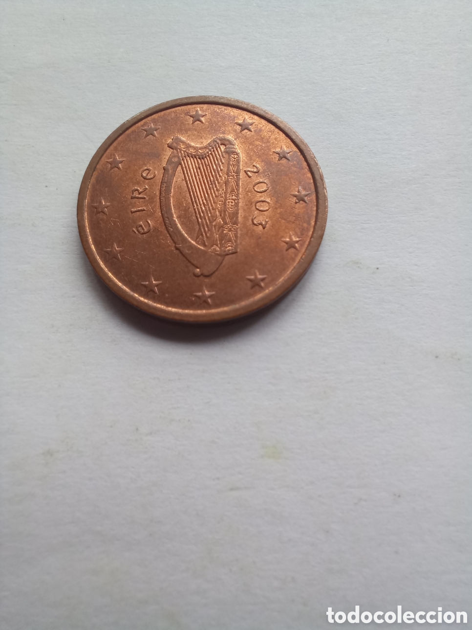 Euros: MONEDA 2 C&Eacute;NTIMOS DE EURO IRLANDA - A&Ntilde;O 2003 (S&Iacute;MBOLO NACIONAL)