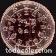Euros: Portugal 1 cent 2008 Uncirculated UNC