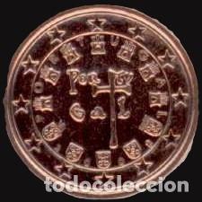 Euros: Portugal 2 cent 2008 Uncirculated UNC