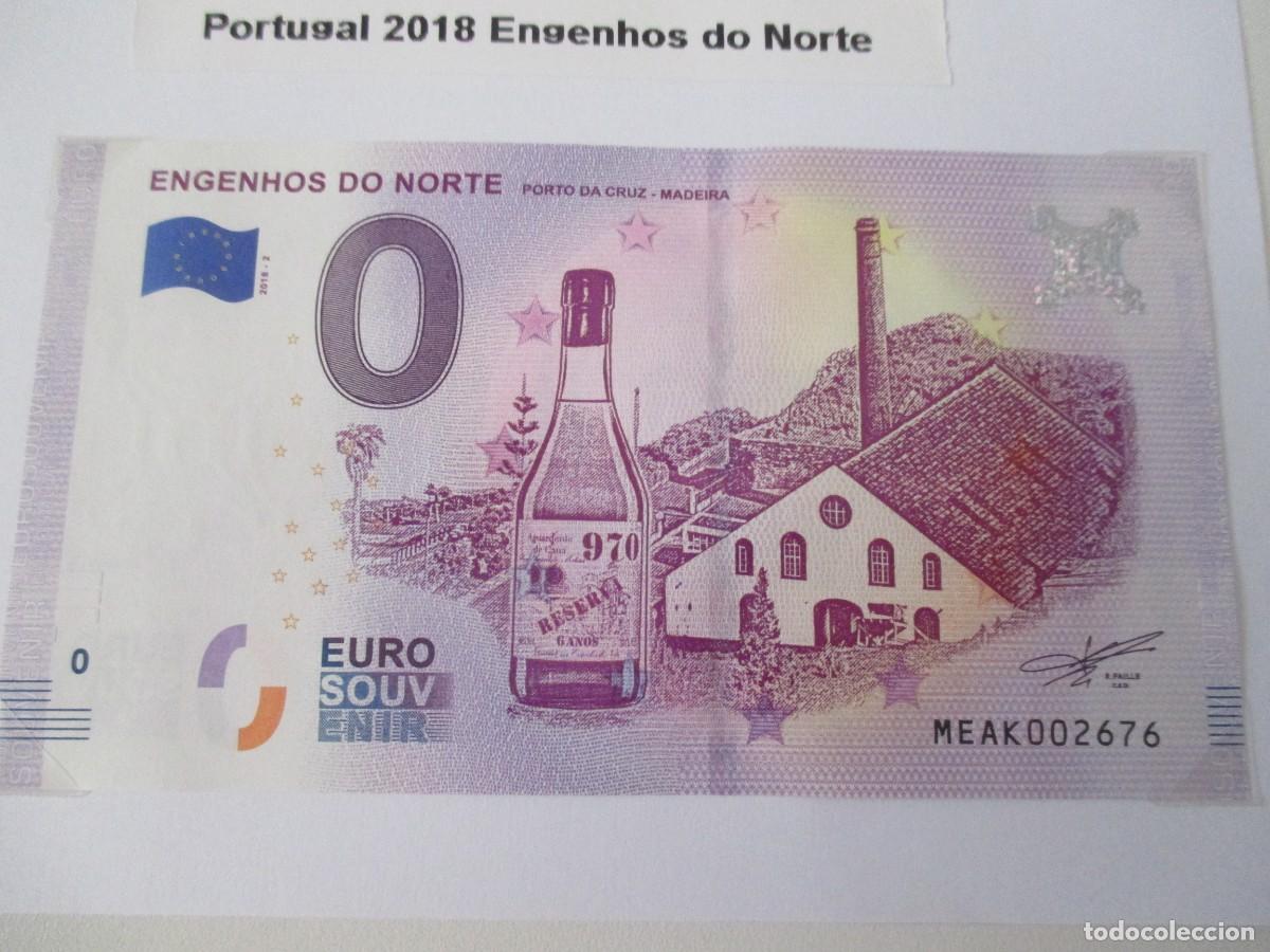 Euros: BILLETES EURO SOUVENIRS 0 EUROS-PORTUGAL