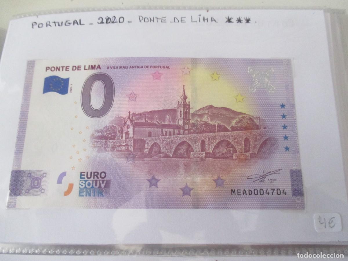 Euros: BILLETES EURO SOUVENIRS 0 EUROS-PORTUGAL