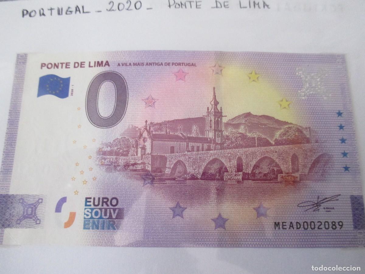 Euros: BILLETES EURO SOUVENIRS 0 EUROS-PORTUGAL