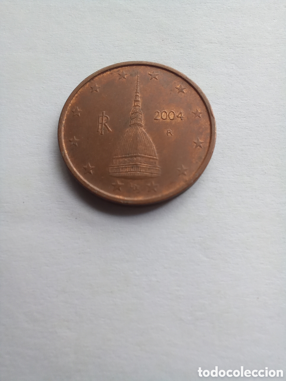 Euros: MONEDA 2 C&Eacute;NTIMOS DE EURO ITALIA - A&Ntilde;O 2004 (MOLE ANTONELLIANA)