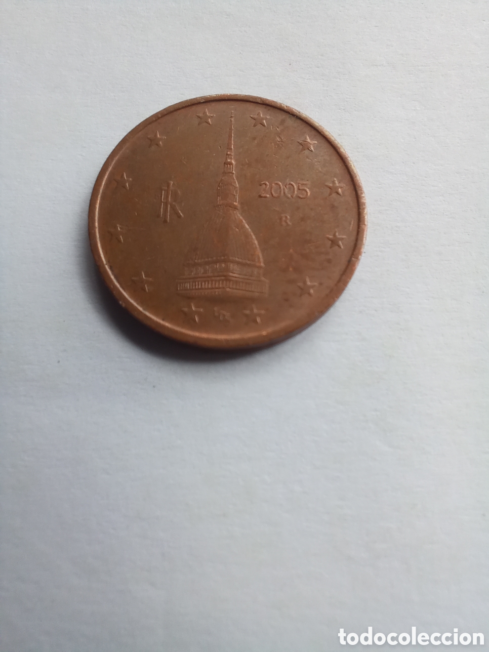 Euros: MONEDA 2 C&Eacute;NTIMOS DE EURO ITALIA - A&Ntilde;O 2005 (MOLE ANTONELLIANA)