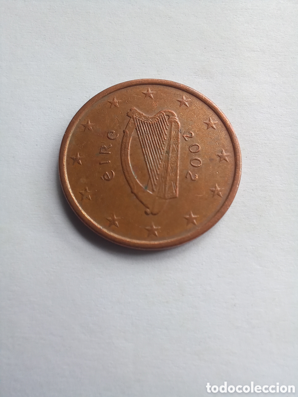 Euros: MONEDA 5 C&Eacute;NTIMOS DE EURO IRLANDA - A&Ntilde;O 2002 (S&Iacute;MBOLO NACIONAL)