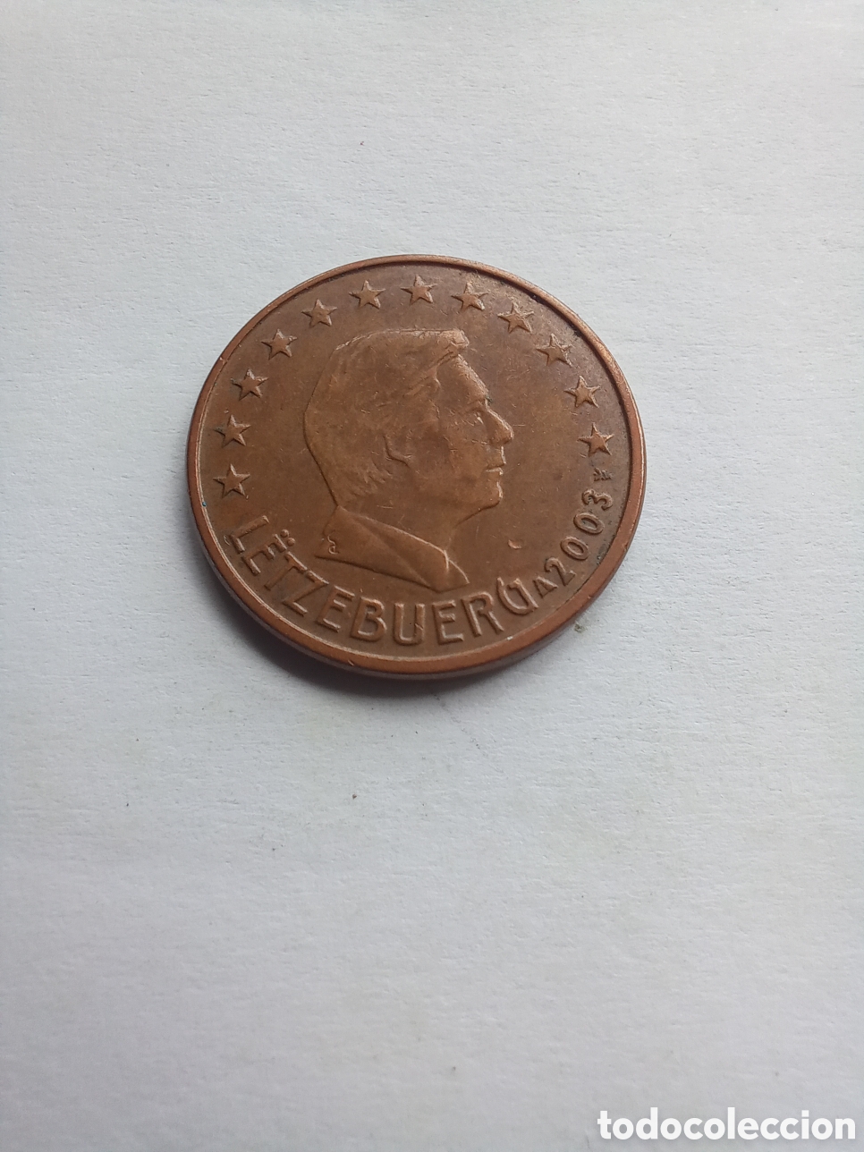 Euros: MONEDA 5 C&Eacute;NTIMOS DE EURO LUXEMBURGO - A&Ntilde;O 2003 (GRAN DUQUE JUAN)