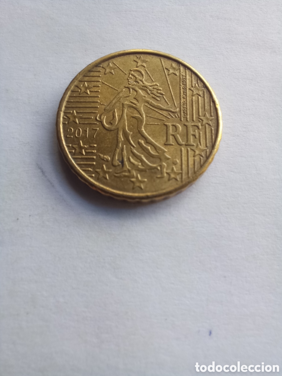 Euros: MONEDA 10 C&Eacute;NTIMOS DE EURO FRANCIA - A&Ntilde;O 2017 (SEMBRADORA)