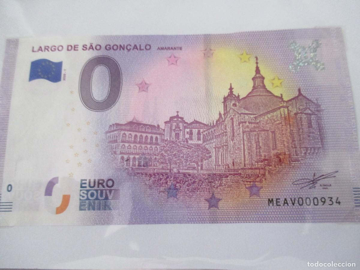 Euros: BILLETES EURO SOUVENIRS 0 EUROS-PORTUGAL