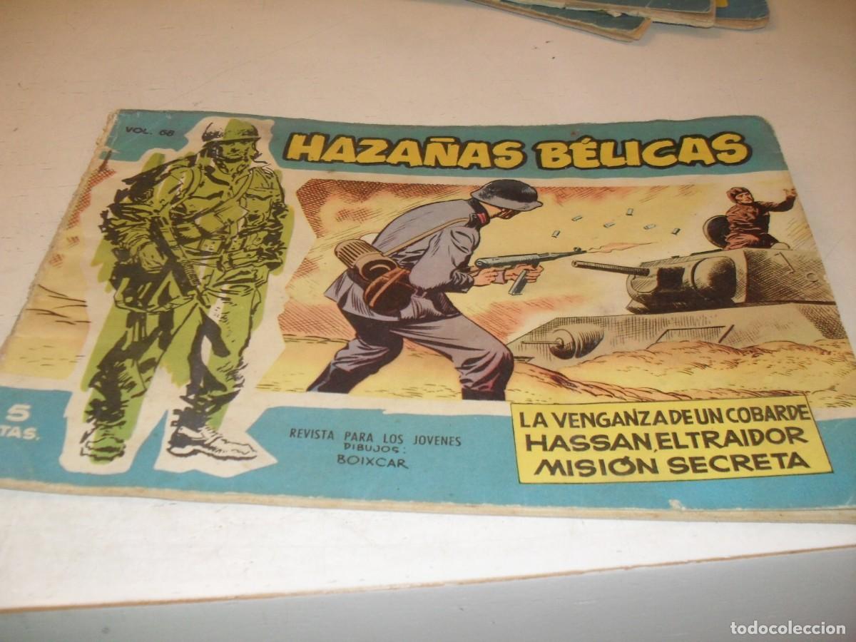 Euros: HAZA&Ntilde;AS BELICAS,S.AZUL,N&ordm;68,LA VERGUENZA DE UN COBARDE,Y 2 AVENTURAS MAS,DE 370.TORAY,1957