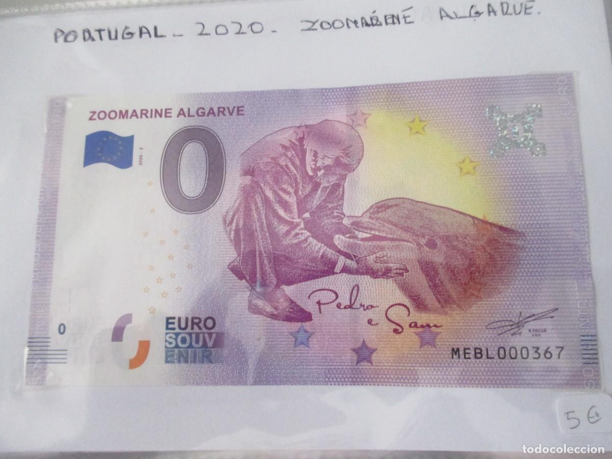 Euros: BILLETES EURO SOUVENIRS 0 EUROS-PORTUGAL