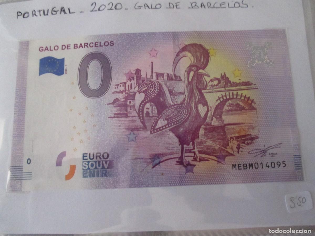 Euros: BILLETES EURO SOUVENIRS 0 EUROS-PORTUGAL