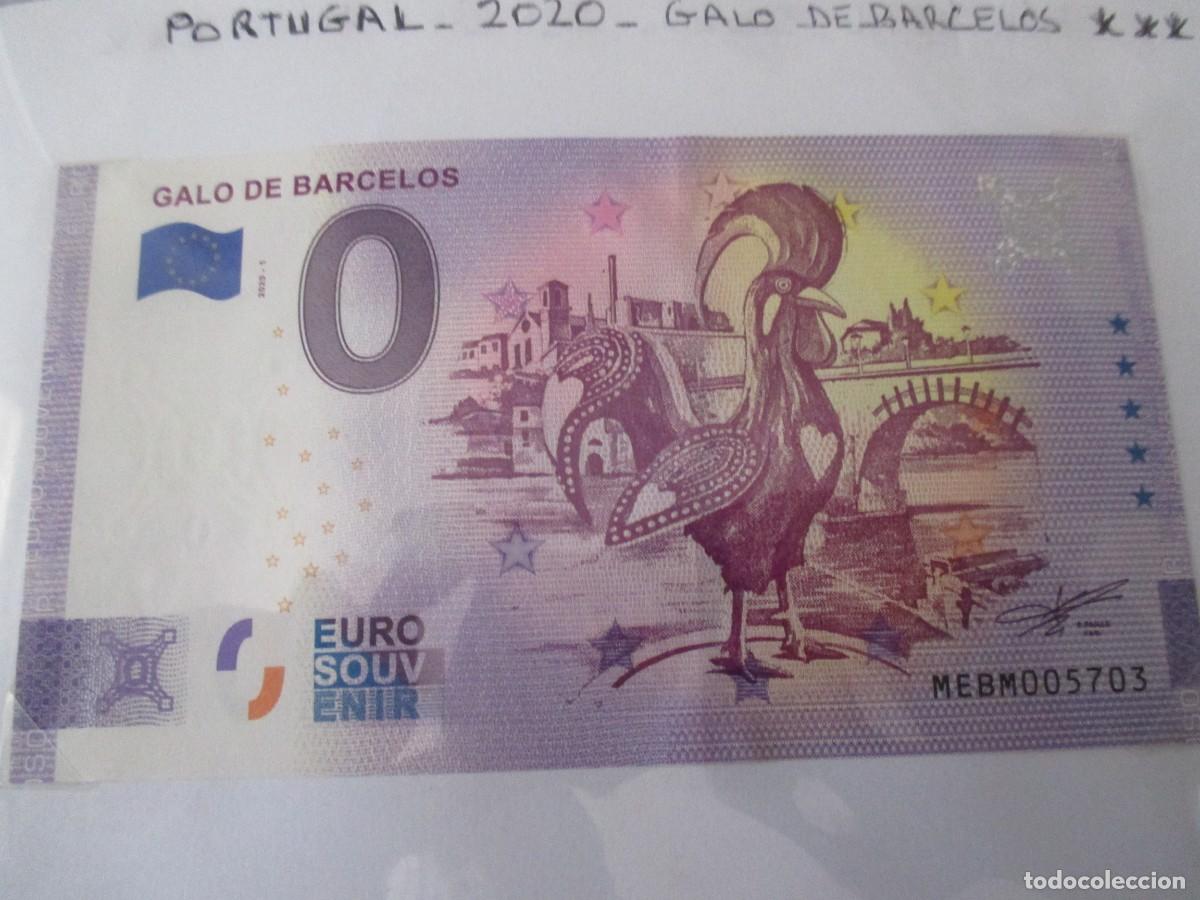 Euros: BILLETES EURO SOUVENIRS 0 EUROS-PORTUGAL