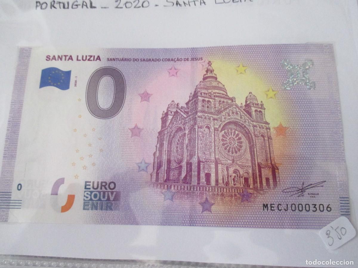 Euros: BILLETES EURO SOUVENIRS 0 EUROS-PORTUGAL
