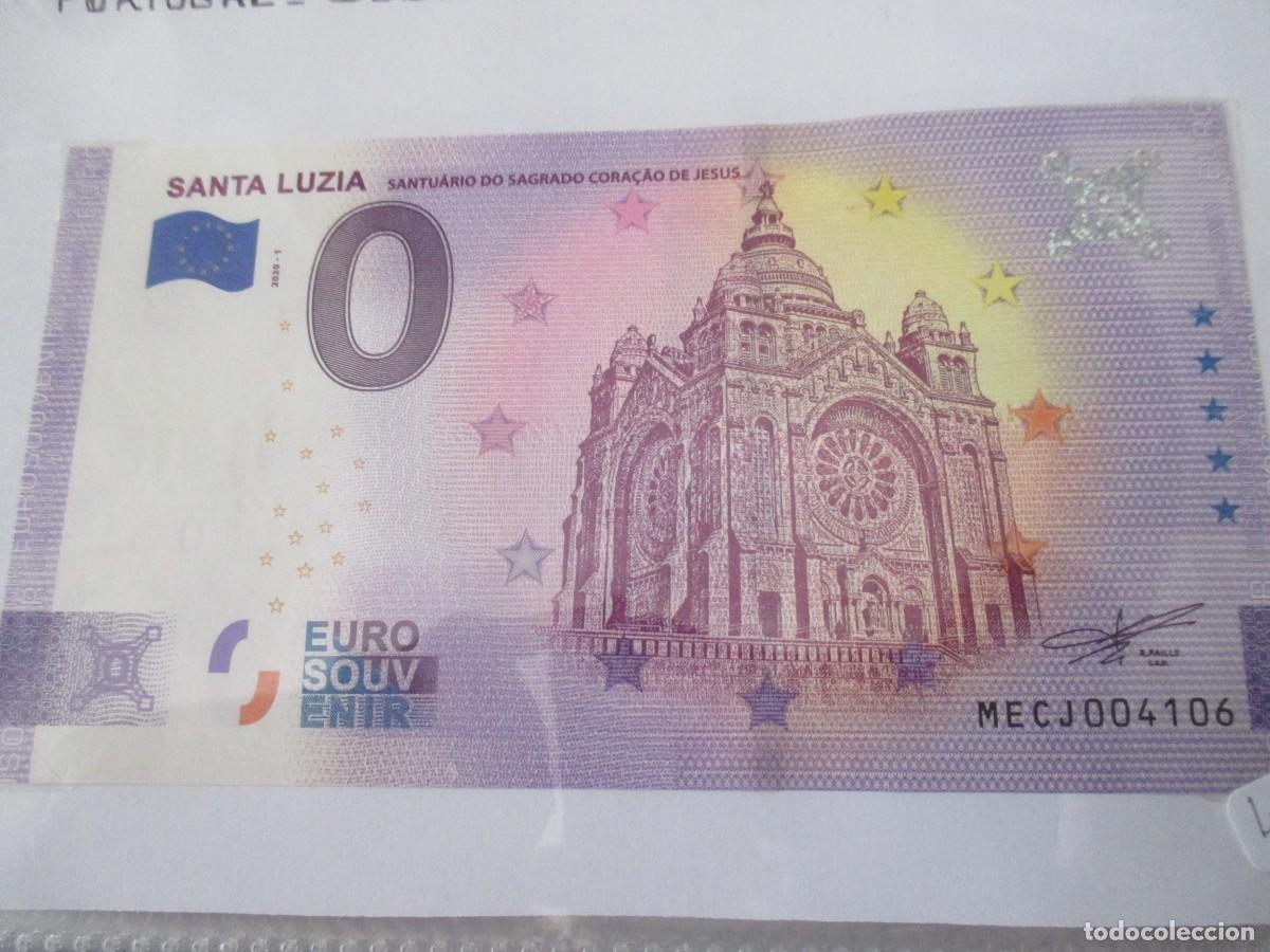 Euros: BILLETES EURO SOUVENIRS 0 EUROS-PORTUGAL