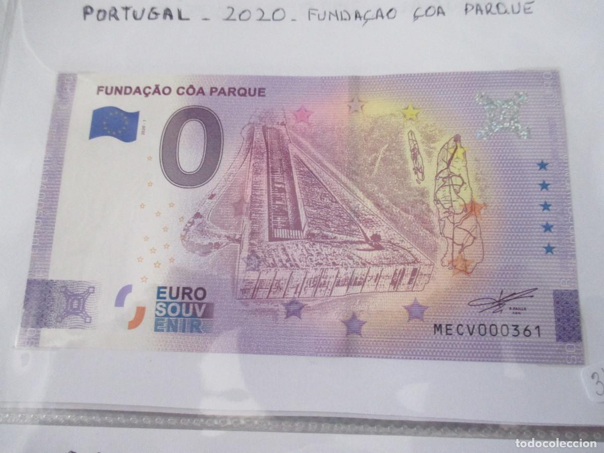 Euros: BILLETES EURO SOUVENIRS 0 EUROS-PORTUGAL