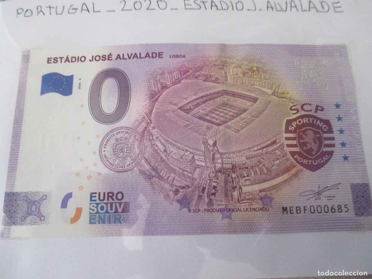 Euros: BILLETES EURO SOUVENIRS 0 EUROS-PORTUGAL