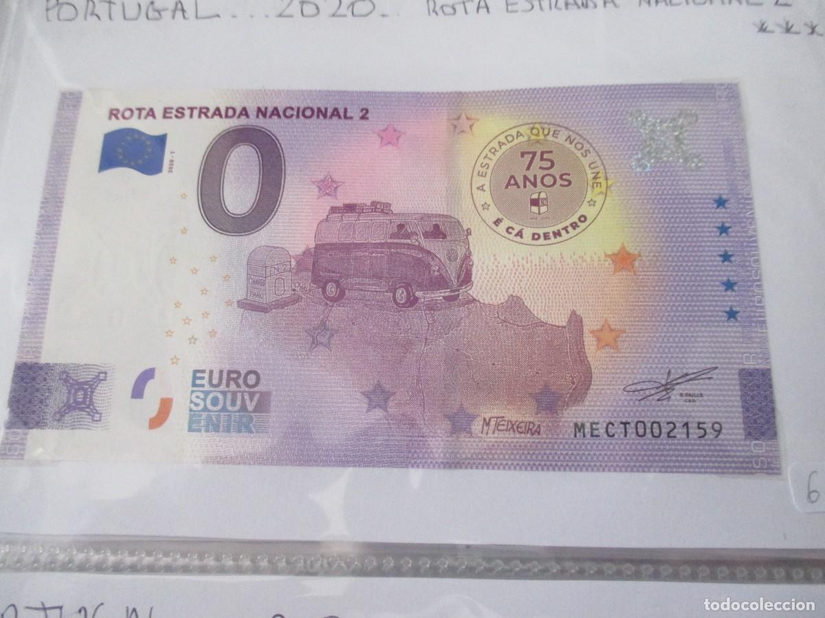 Euros: BILLETES EURO SOUVENIRS 0 EUROS-PORTUGAL