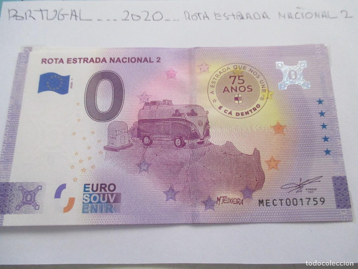 Euros: BILLETES EURO SOUVENIRS 0 EUROS-PORTUGAL