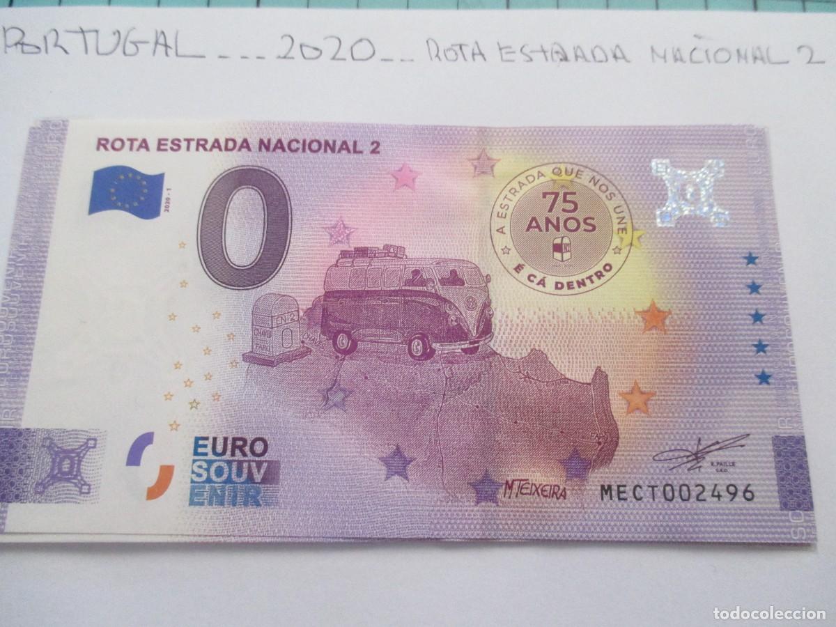 Euros: BILLETES EURO SOUVENIRS 0 EUROS-PORTUGAL