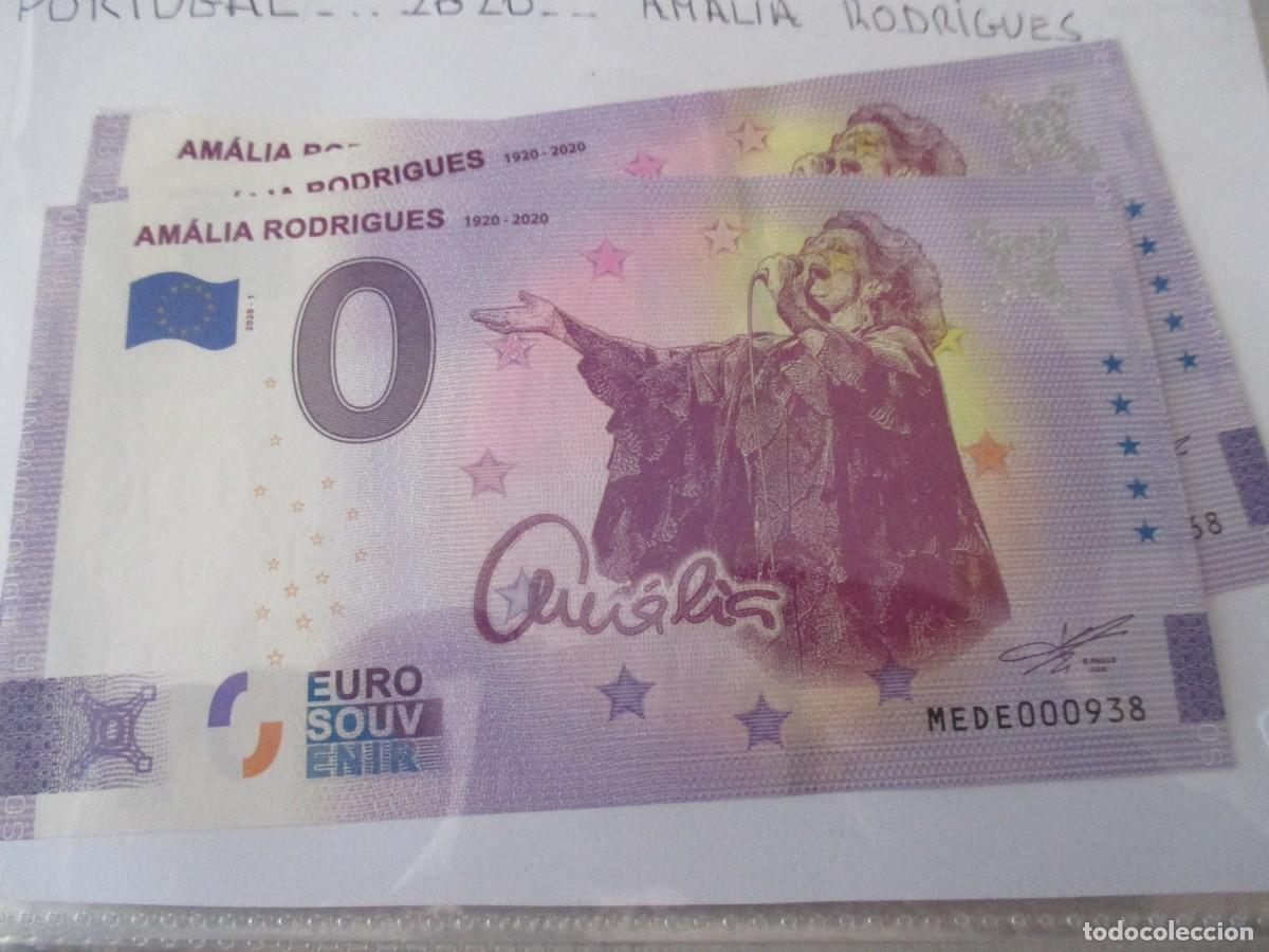Euros: BILLETES EURO SOUVENIRS 0 EUROS-PORTUGAL