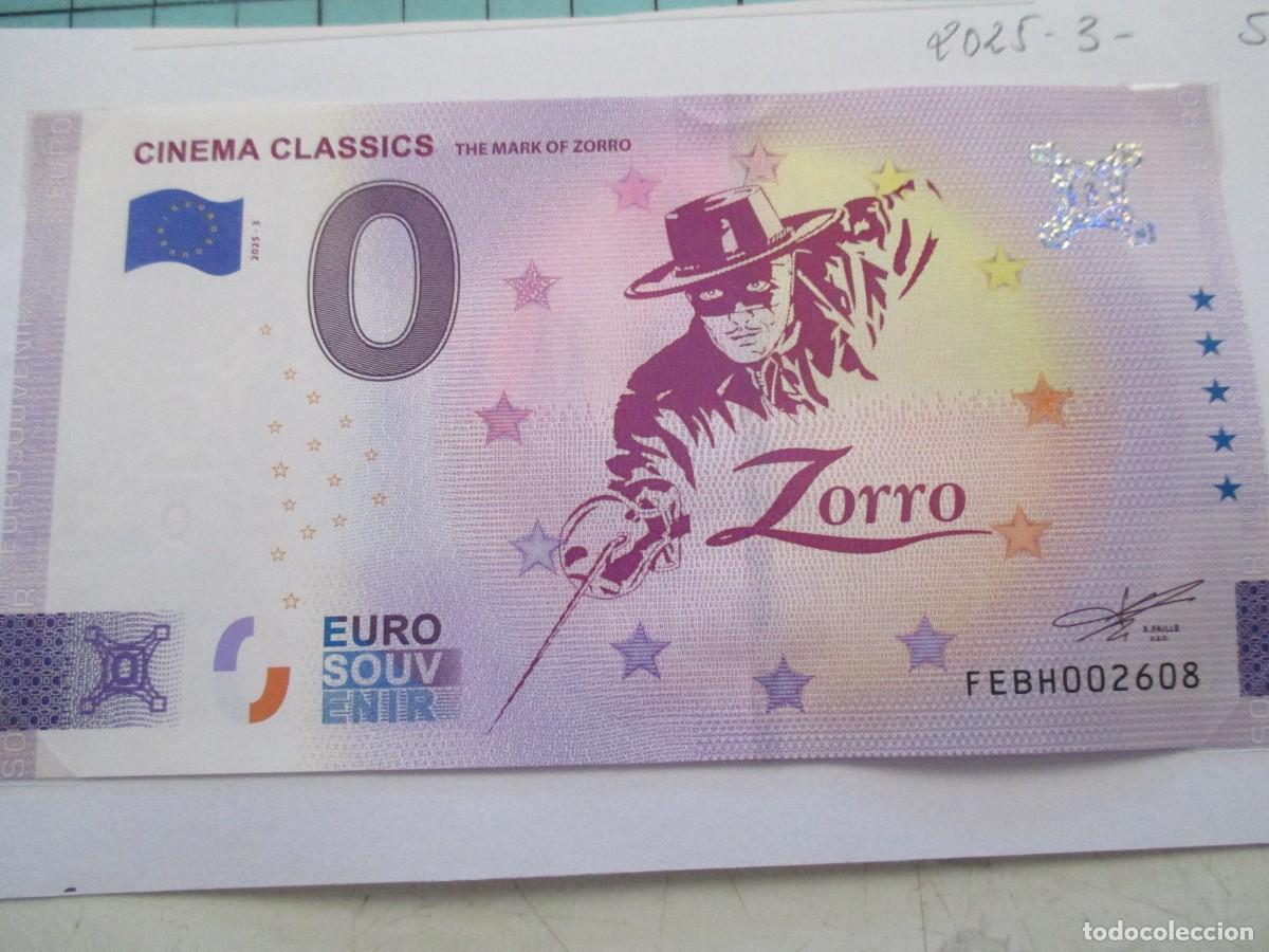 Euros: BILLETES EURO SOUVENIRS 0 EUROS-