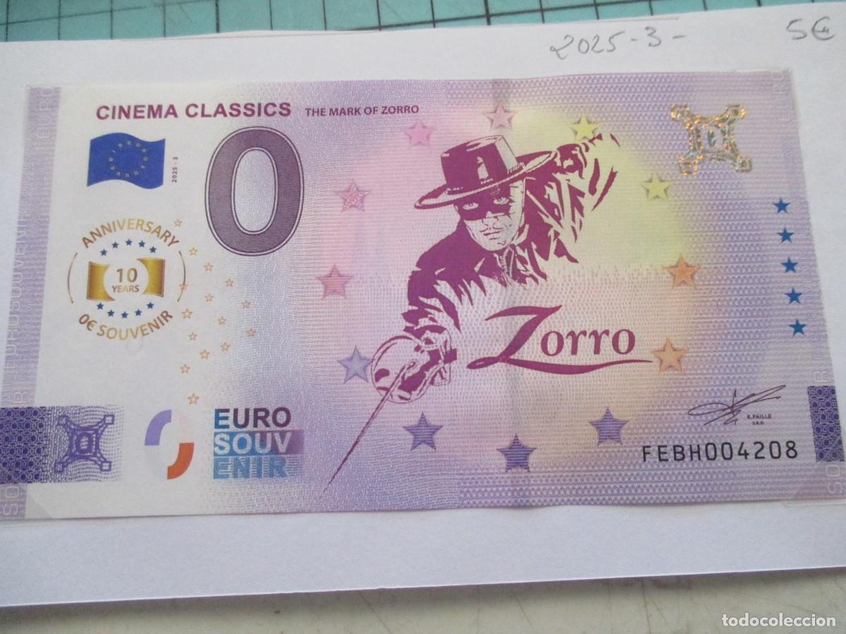 Euros: BILLETES EURO SOUVENIRS 0 EUROS-