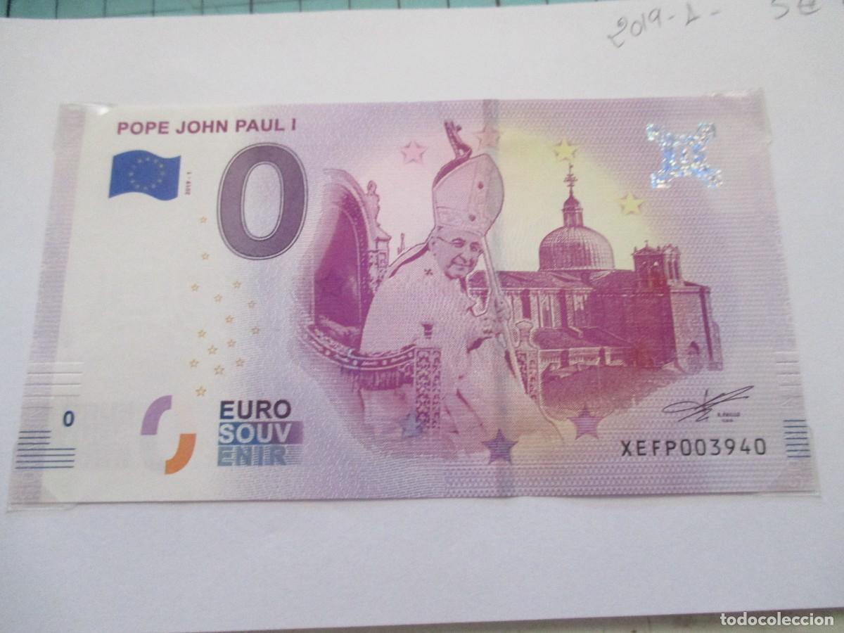 Euros: BILLETES EURO SOUVENIRS 0 EUROS-