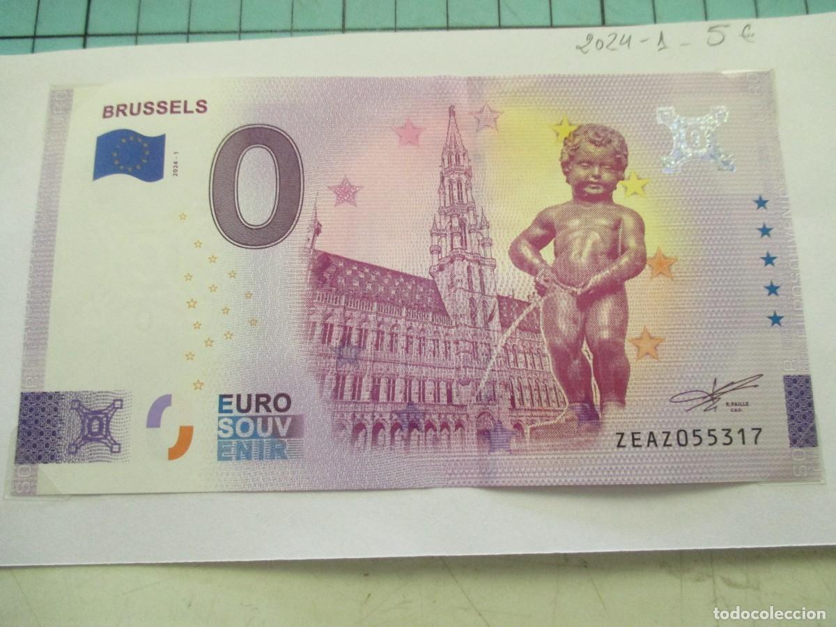 Euros: BILLETES EURO SOUVENIRS 0 EUROS-
