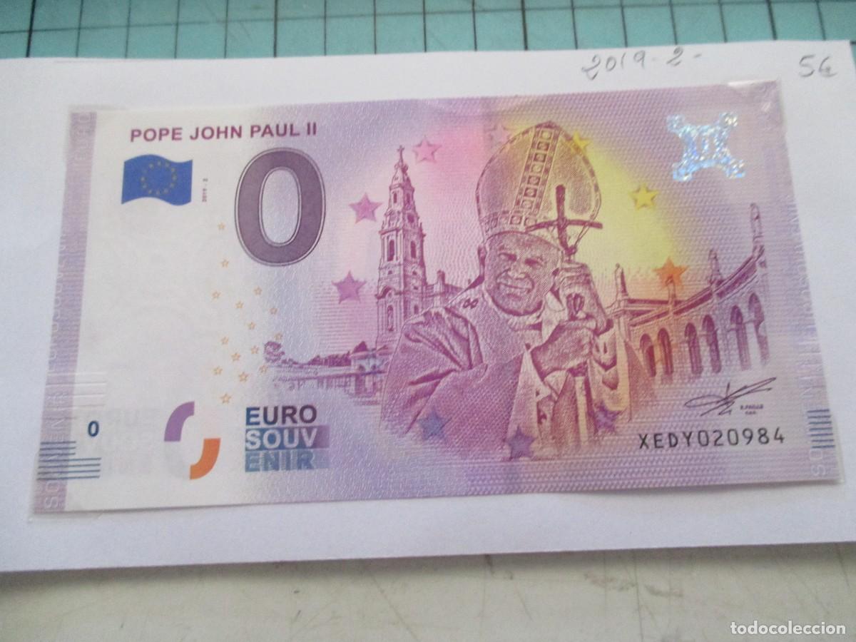 Euros: BILLETES EURO SOUVENIRS 0 EUROS-