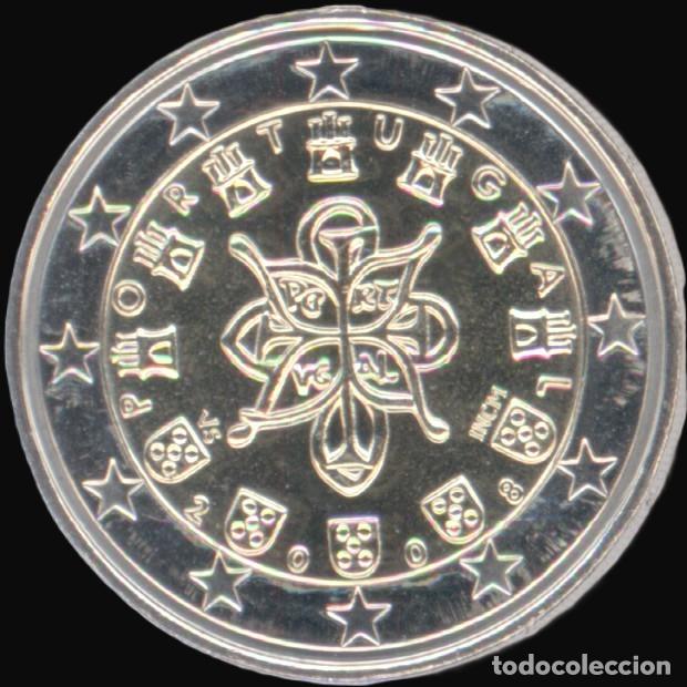 Euros: Portugal 2 Euro 2008 Uncirculated UNC