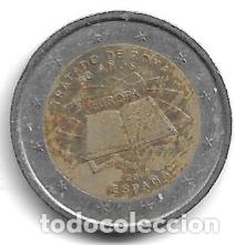 Euros: ESPA&Ntilde;A 2007. MONEDA 2 &euro; CONMEMORATIVA DEL TRATADO DE ROMA (TDR). CIRCULADA.